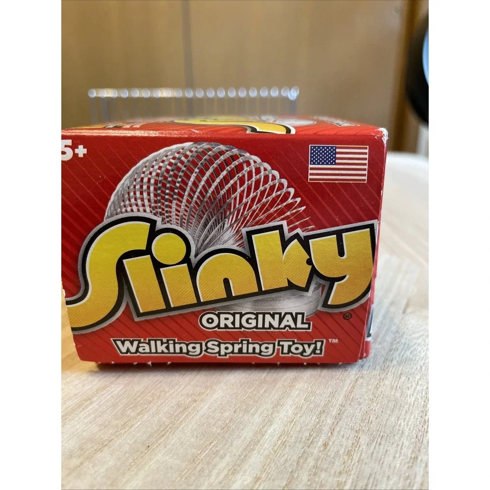 Just Play The Original Slinky‎ Walking Spring Toy 75th Anniversary Made Of Metal